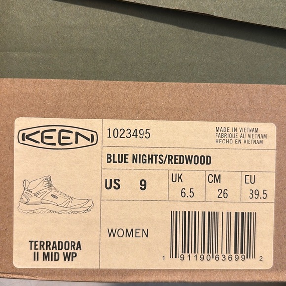Keen Terradora II Mid hiking boots NWT - Picture 6 of 6